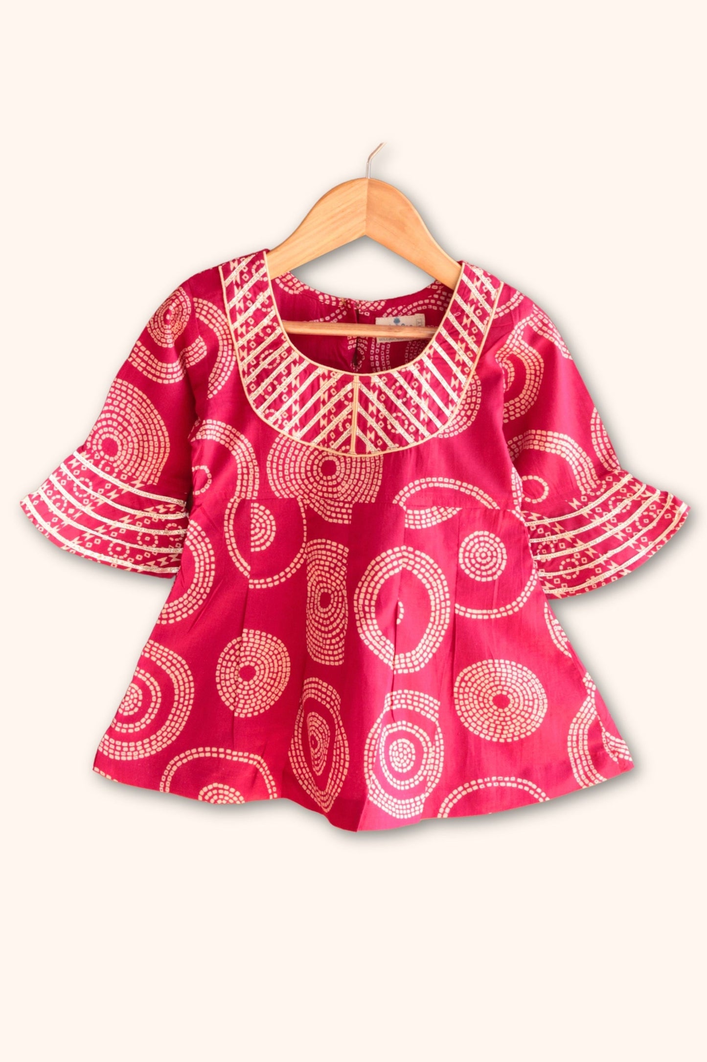 Girls' Kaleera Pure Cotton Clothing Set – Soft, Stylish & Perfect for Festive or Daily Wear