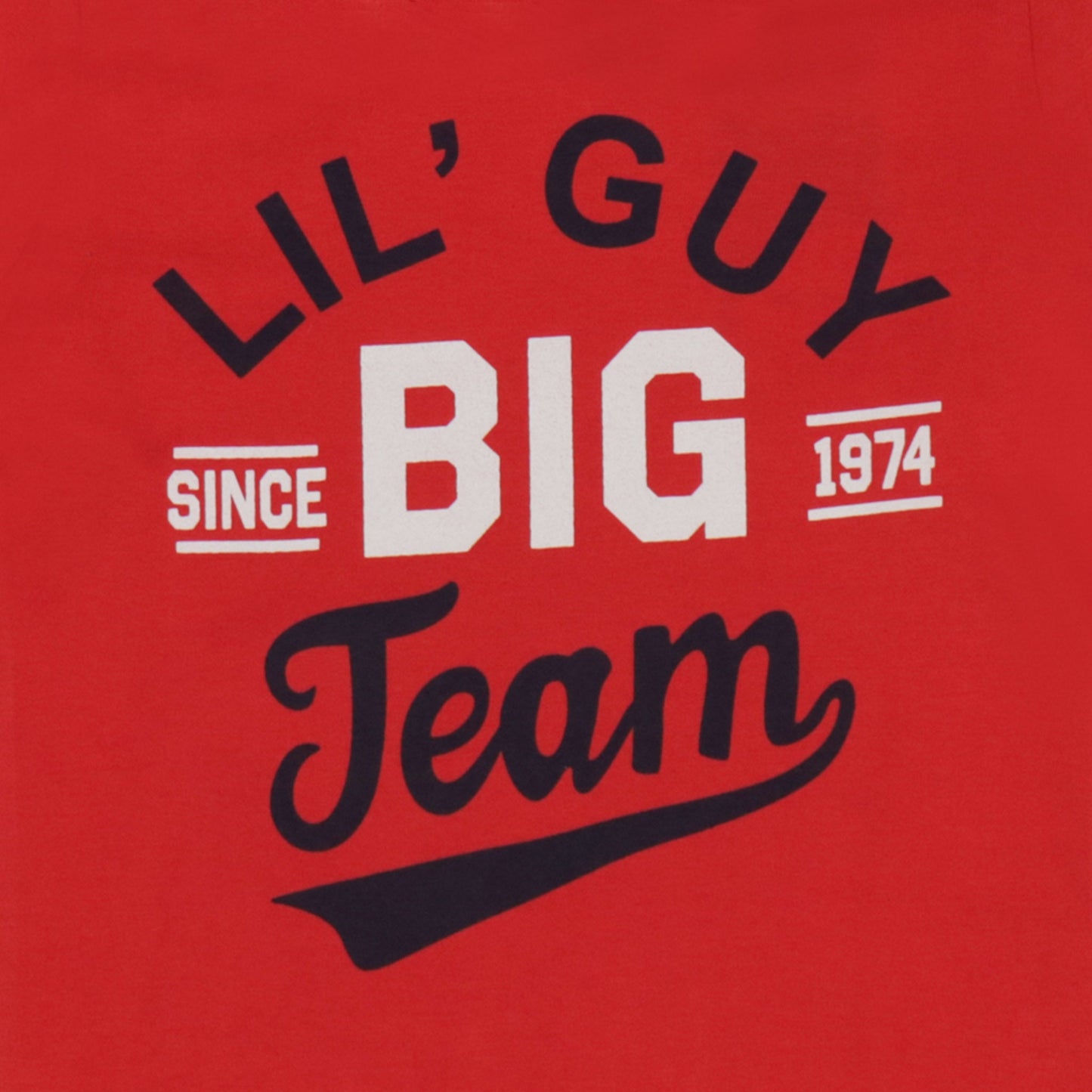 NIOMODA Boys’ Sporty Cotton Club Tee – Red Full Sleeves, LIL’ GUY BIG TEAM Print, Game On Winter Wear