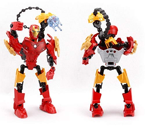 3D Super Hero Action Figure Building Block Toy for Kids 3-15 Years Avengar Model Building Kit Educational Brick Assemble Toy for Boys and Girls Birthday Gift