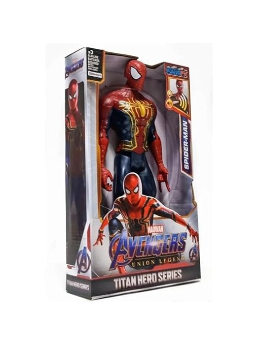 12" Spiderman Titan Hero Figure – Light & Sound Infinity War Collectible