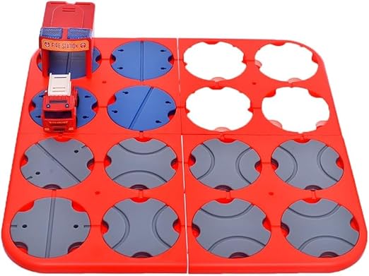 Innovitoy DIY Maze Track Fire – 34-Pc Changing Track Cognitive Skill Set