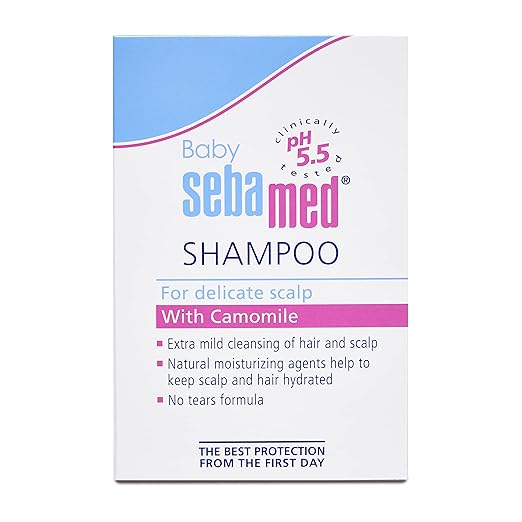 Sebamed Baby Shampoo, pH 5.5, No Tears, Newborn Scalp, 150ml