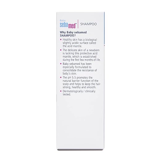 Sebamed Baby Shampoo, pH 5.5, No Tears, Newborn Scalp, 150ml