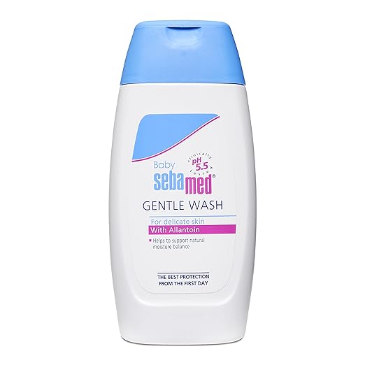 Sebamed Baby Gentle Wash, pH 5.5, Soap & Tear Free, 200ml