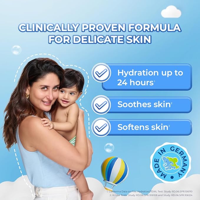 Cetaphil Baby Lotion Shea Butter Scented, Mineral Oil & Paraben Free, Hypoallergenic for All & Sensitive Skin – 400 ml