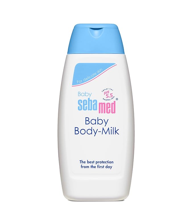 Sebamed Baby Body Milk Lotion, pH 5.5, For Dry Skin, Daily Moisturizer, 100ml