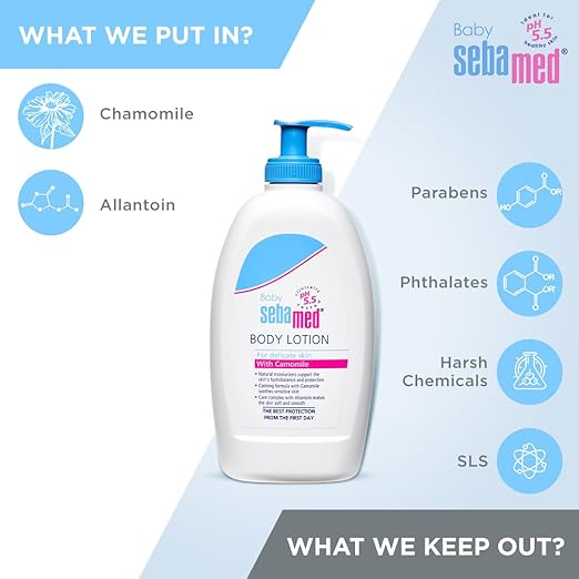 Sebamed Baby Body Lotion, All Skin Types, 400ml