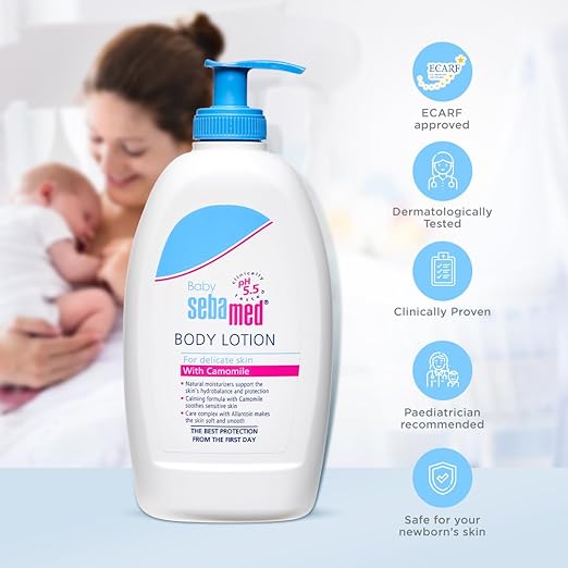 Sebamed Baby Body Lotion, All Skin Types, 400ml