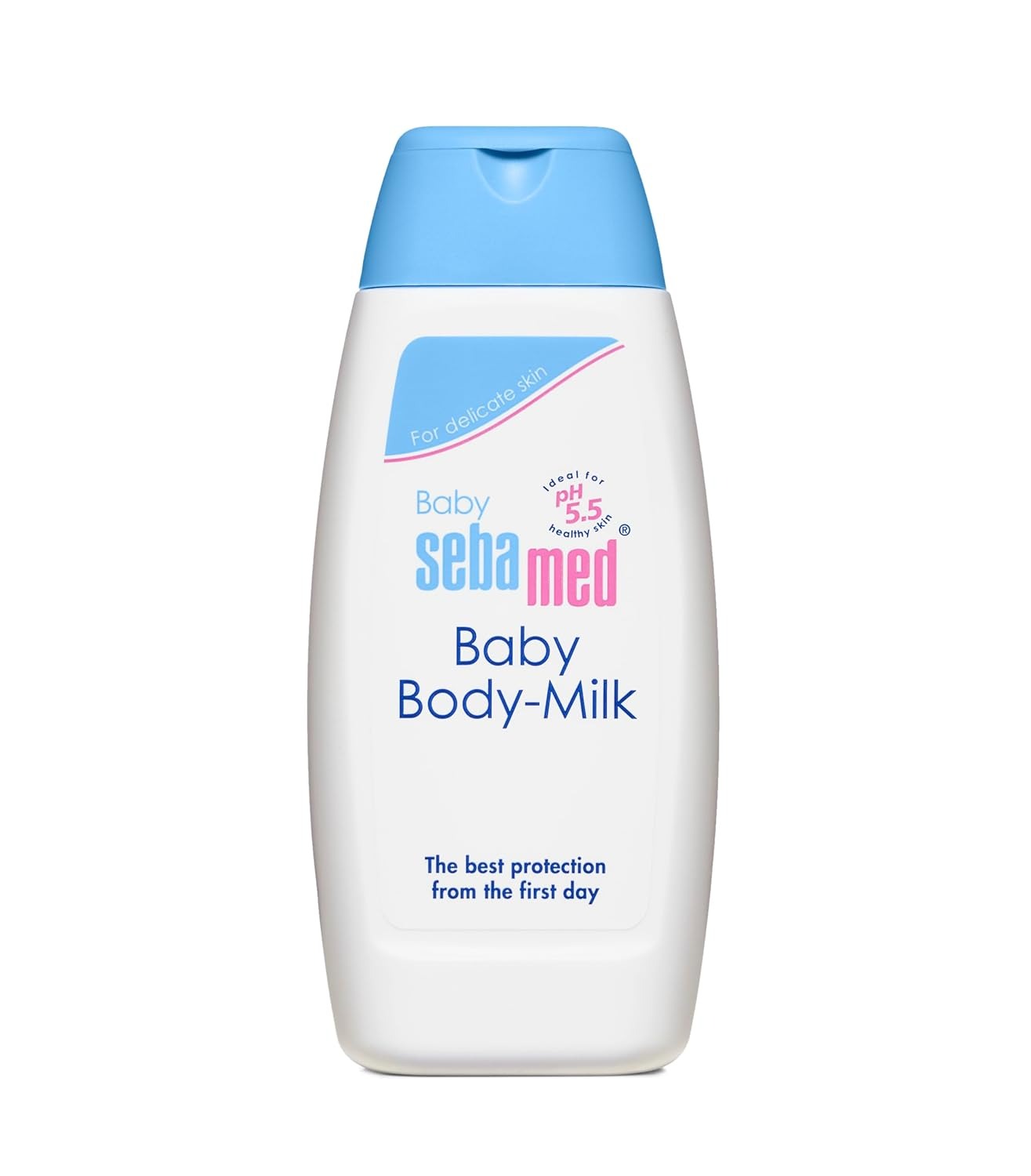 Baby Sebamed Body Milk Lotion 400ml – pH 5.5 for Healthy Skin Barrier | Intensive Daily Moisturiser for Dry & Sensitive Baby Skin | Gentle, Non-Greasy Formula | Dermatologist Recommended | Provides Long-Lasting Hydration & Softness