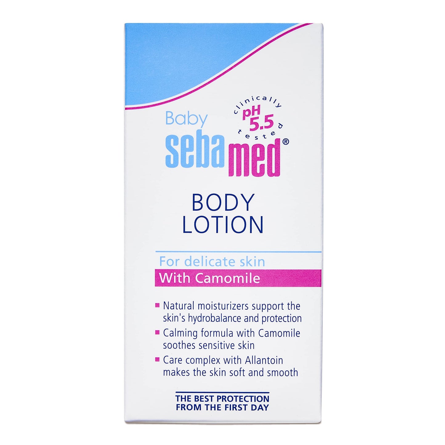 Sebamed Baby Lotion 100ml – pH 5.5 Moisturizing Body Lotion for Delicate Baby Skin | Gentle Daily Hydration for Newborns & Infants | Dermatologist Recommended | Fast-Absorbing, Non-Greasy Formula | Ideal for Sensitive & Dry Skin