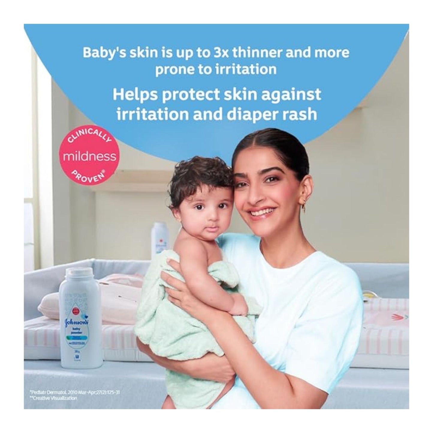 Johnson Baby Powder Natural 400g (IN)