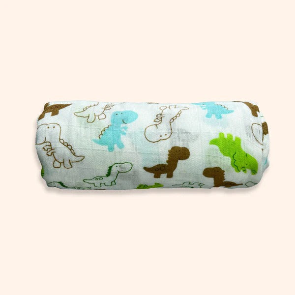 Bamboo Muslin Swaddles Foxy Forest Swaddle, Dragon Swaddle, Giraffe Swaddle