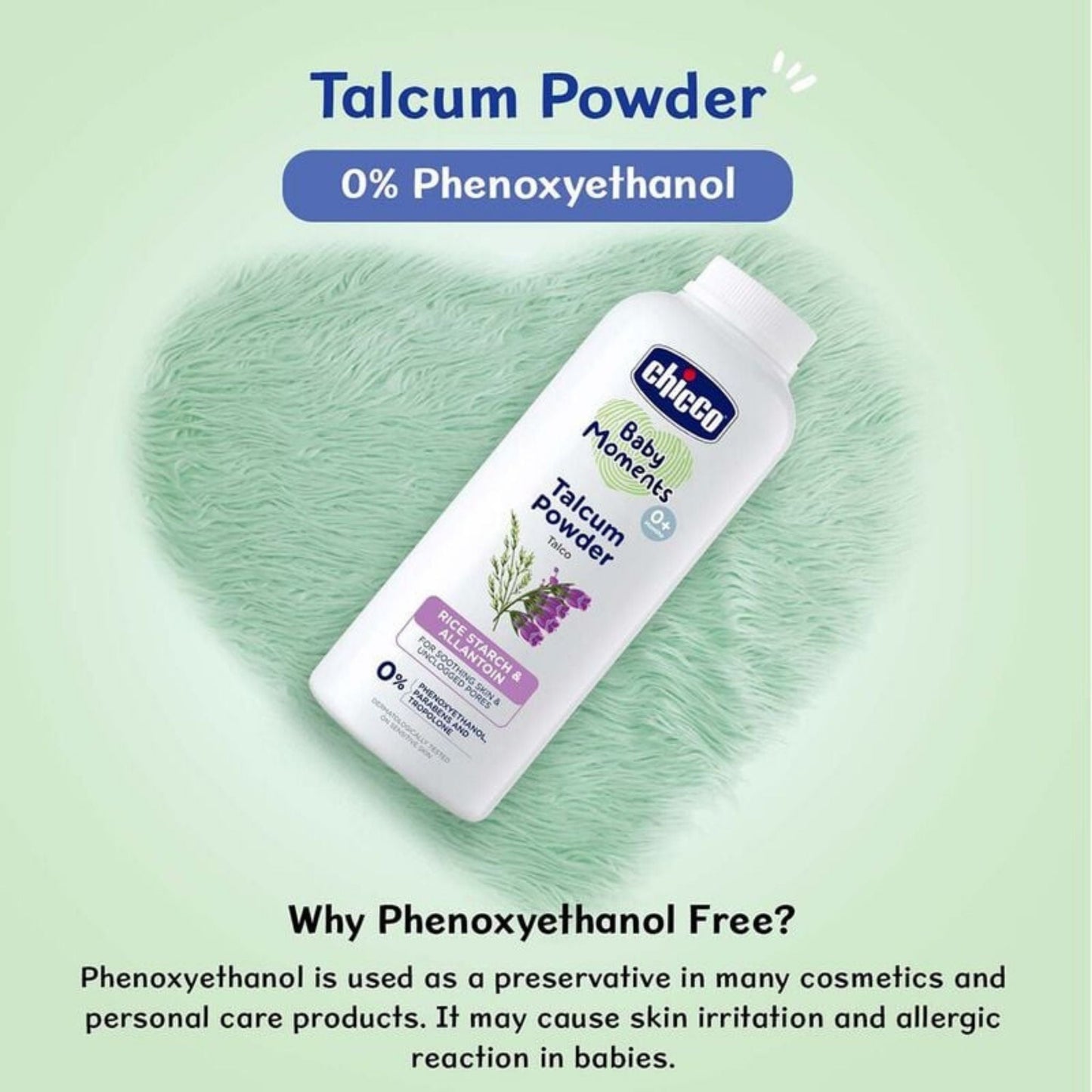 Chicco Baby Moments Talcum Powder (150 gms) & Baby Soap (Combo) (White)