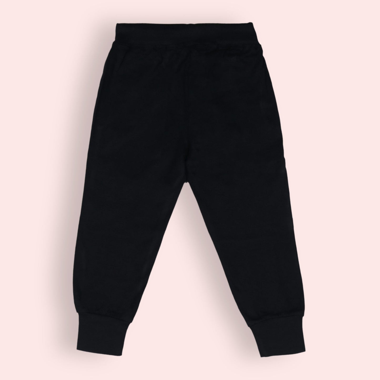 OlioKids Boys’ Essential Cotton Joggers – Full Length, Comfort+ Navy Blue Pants