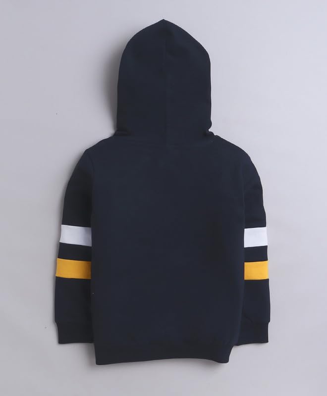 Laid-Back Navy Blue Looks. All-Day Comfort In Cozy Sweatshirt With Hoodie