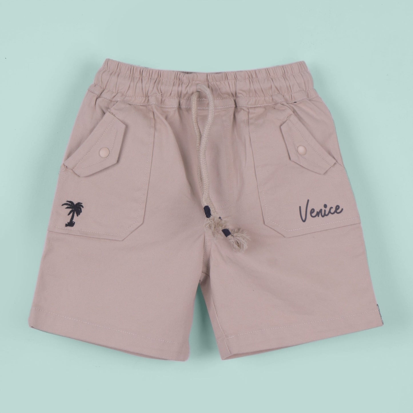 Little Voyager – Kidzello Boys’ Stylish Shirt & Shorts Set