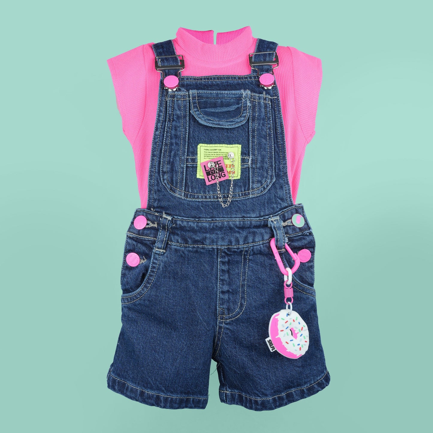 Little Star in Navy: Zuvi Girls’ Party Jumpsuit