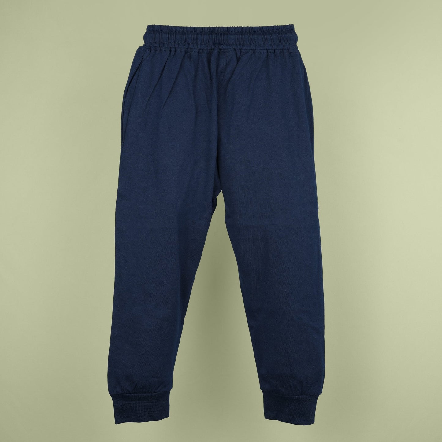 Play All Day – Evimo Boys’ Navy Blue Cotton Track Pants