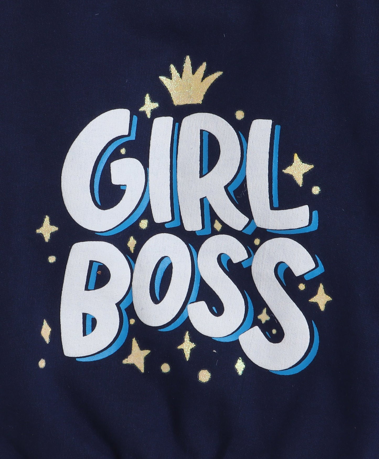 Bumzee 'GIRL BOSS' Navy Blue Sweatshirt