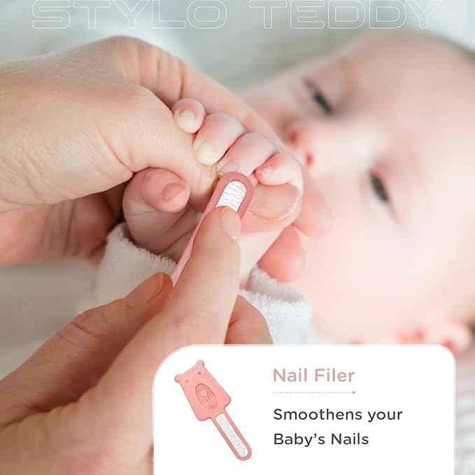 R for Rabbit Stylo Teddy Grooming Kit – Pink | Complete Baby Care Essentials for Gentle Grooming