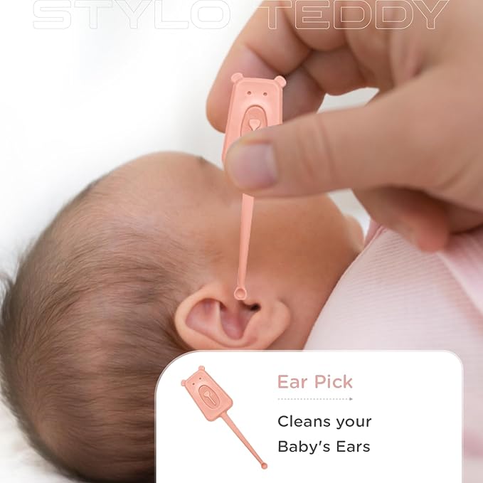 R for Rabbit Stylo Teddy Grooming Kit – Pink | Complete Baby Care Essentials for Gentle Grooming
