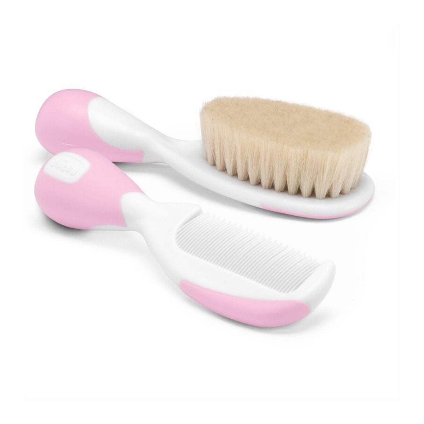 Chicco Brush And Comb - Specially designed for Babies (Pink)