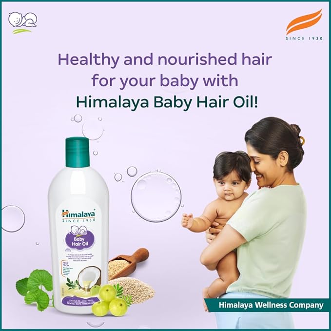 Himalaya Baby Hair Oil, 100 ml