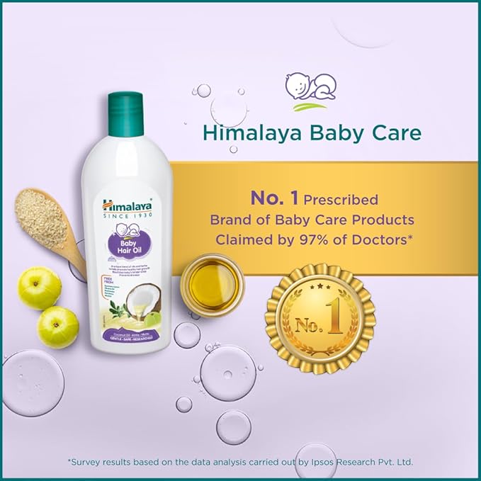 Himalaya Baby Hair Oil, 100 ml