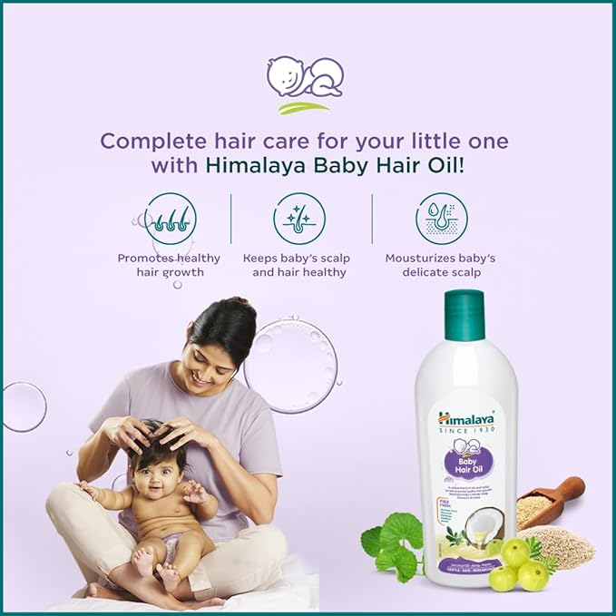Himalaya Baby Hair Oil, 100 ml