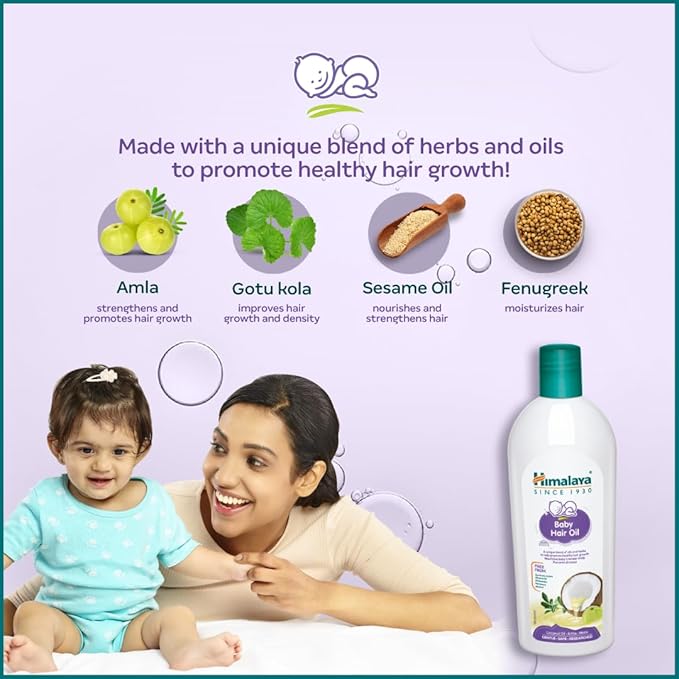 Himalaya Baby Hair Oil, 100 ml