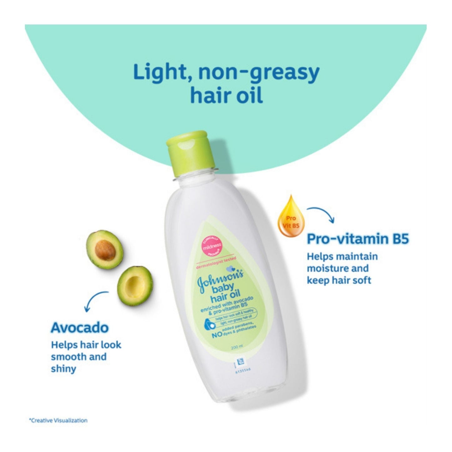 Johnson Baby Avacado Hair oil 200 ml