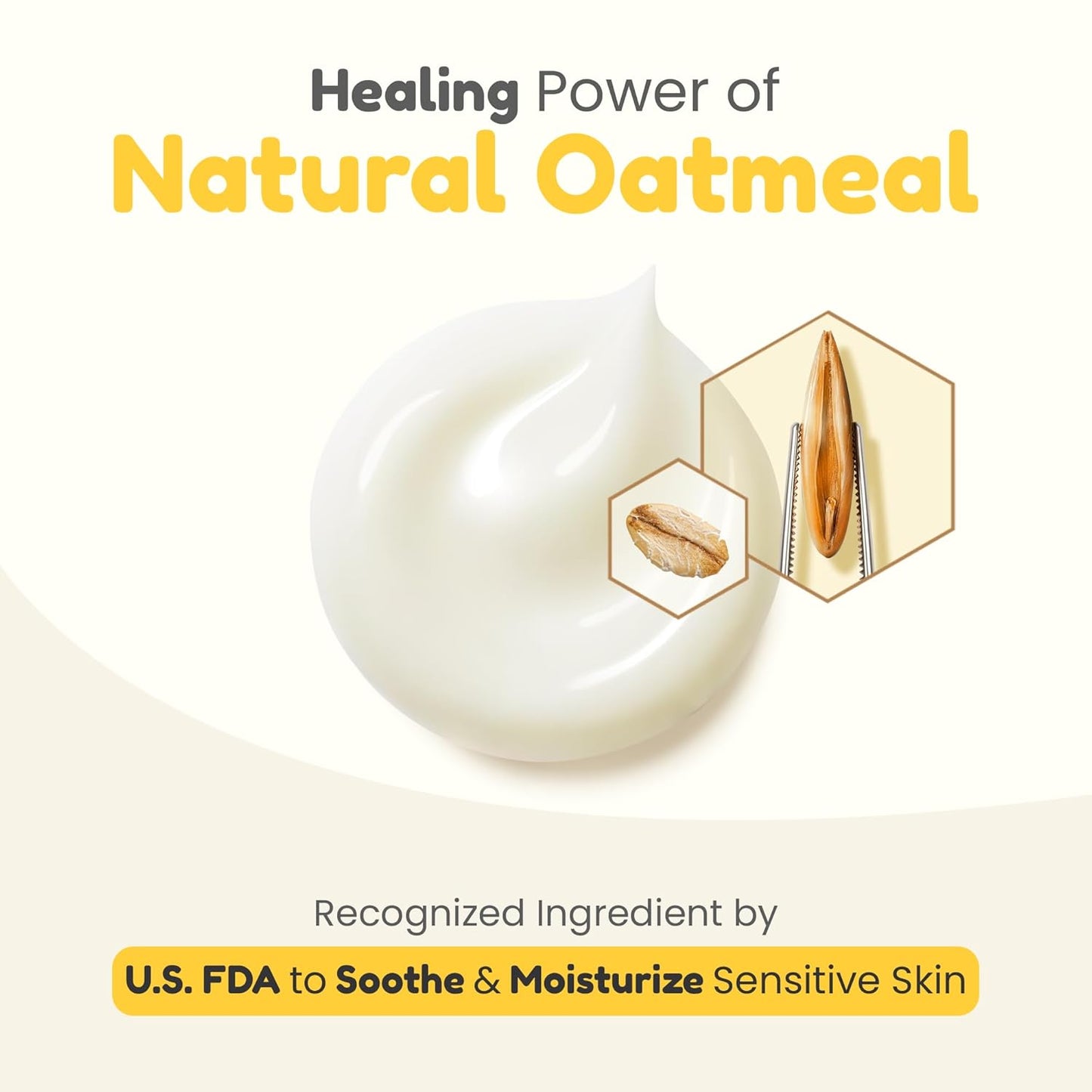 Mother Sparsh Simply Unscented Baby Face Cream with Oatmeal -50g