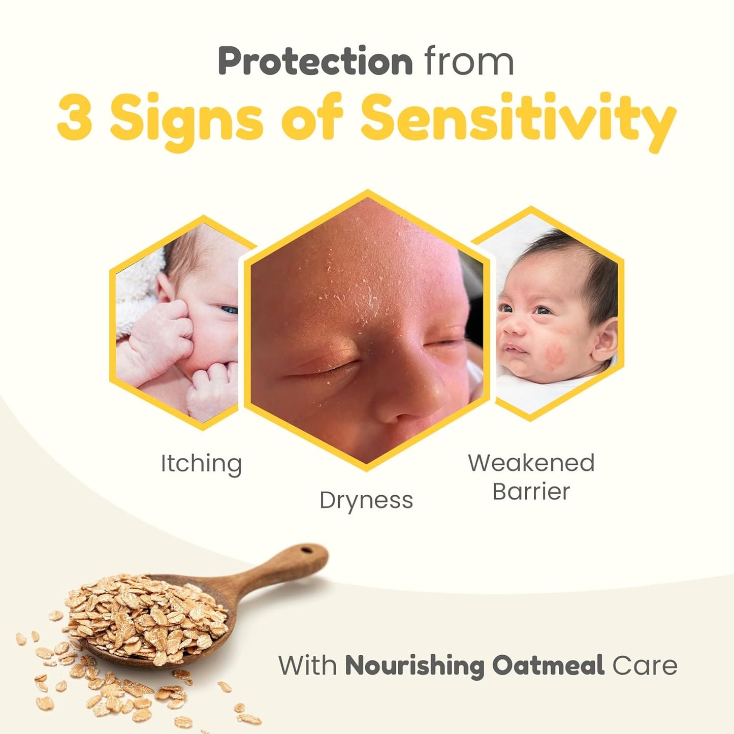Mother Sparsh Simply Unscented Baby Face Cream with Oatmeal -50g