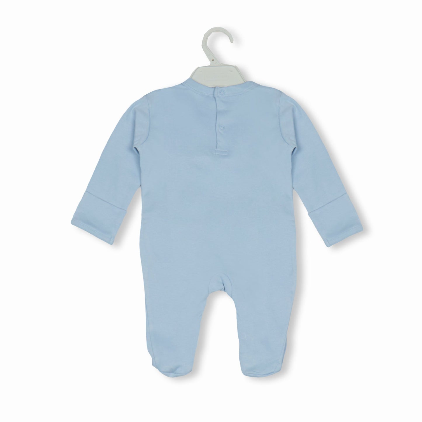 Cozy Sky Blue Fun: ToffyHouse Boy's Soft Romper Set for All Seasons