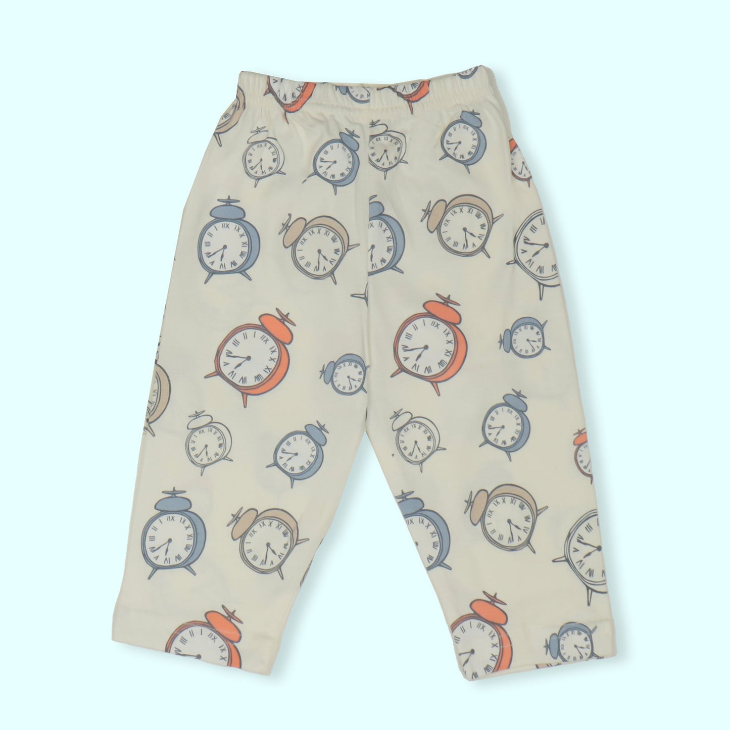 Zero Chill-Time Sky Blue Pajama Set Cozy Up with Plane & Chopper Fun!