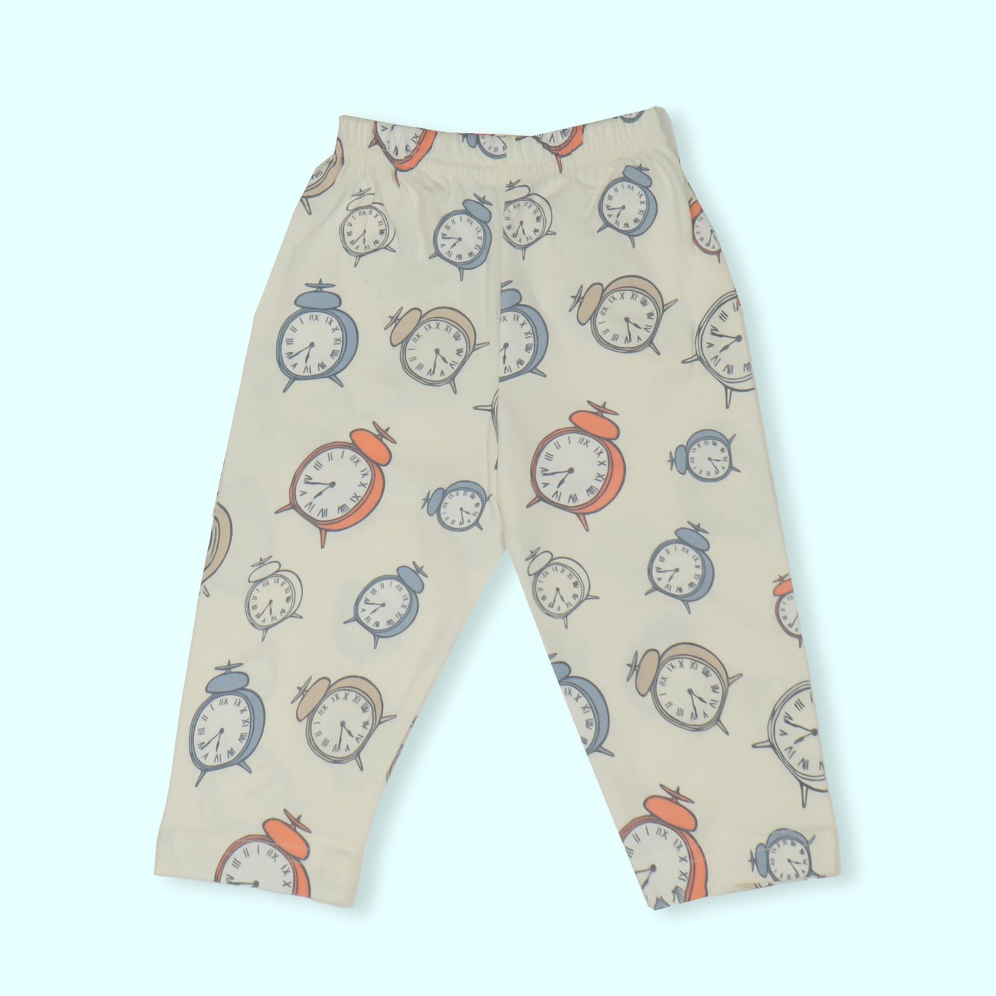 Zero Chill-Time Sky Blue Pajama Set Cozy Up with Plane & Chopper Fun!