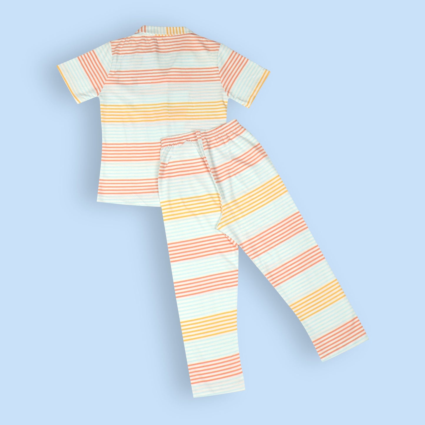 Cute & Cozy Penguins of Bengaluru: Light Blue Comfort Nightwear for Girls