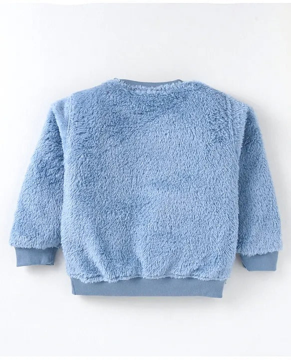 Little Kangaroos Winter Warmth Set – Soft Fur Sweatshirt & Track Pant for Smart Play
