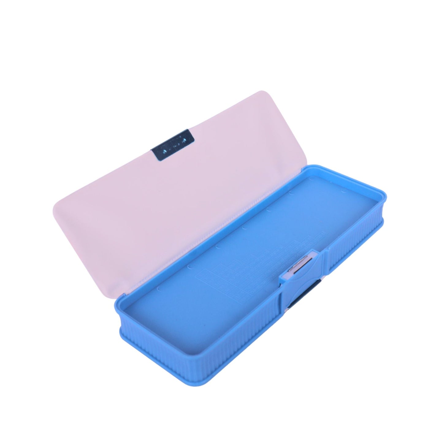 Unisex Light Sky-blue Geometry Box -Stationery Kit