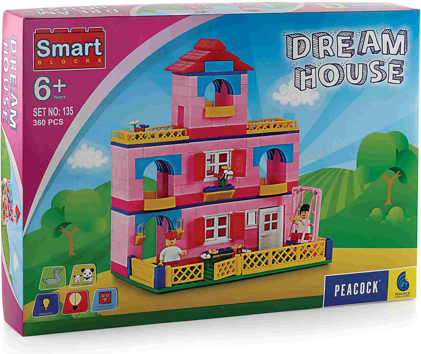 Block Game Set No.135 – 360-Pc Creative Building Fun – Ages 3+