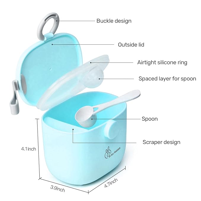 R for Rabbit - First Feed Box - Meal Box
- Blue