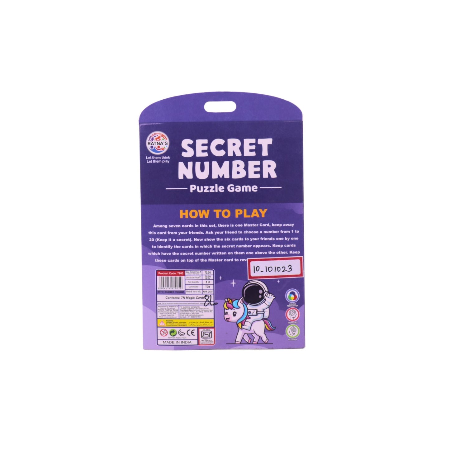 Secret Number – Interactive Learning Game for Curious Kids