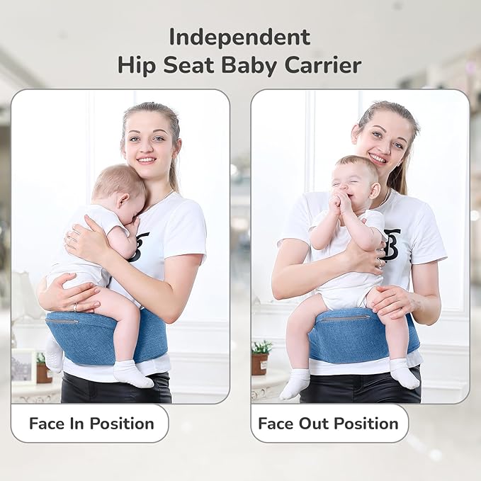 Safety Certified R for Rabbit Upsy Daisy Ergo Baby Carrier – 8-in-1 Ergonomic Design with Breathable Fabric & Adjustable Lumbar Support