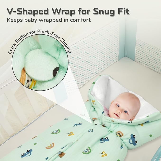 R for Rabbit Snuggy Bliss Baby Sleeping Bag Bedding Set (0 - 6M)