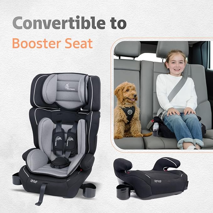 R for Rabbit Ride-On with Storage – 8 kg, Smart Auto-Fold, EN 1888 Certified, 360° Rotatable Seat, Compact Travel-Friendly Design – Black