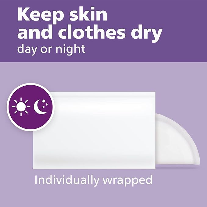 Philips Avent Disposable Breast Pads – Pack of 24 – SCF254/24 – Soft & Absorbent