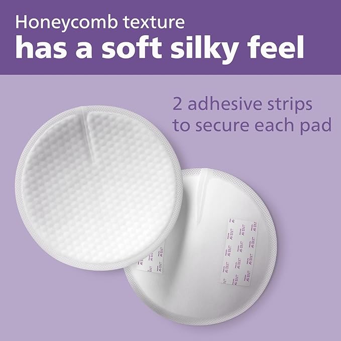 Philips Avent Disposable Breast Pads – Pack of 24 – SCF254/24 – Soft & Absorbent