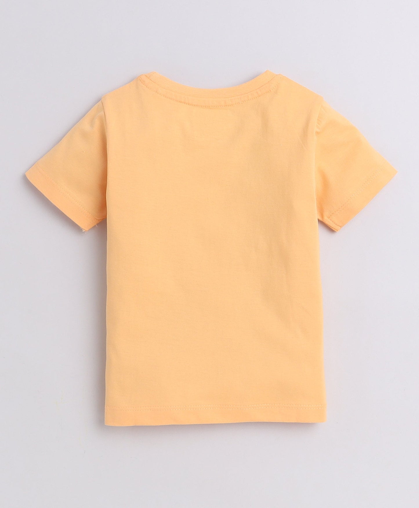 Beach Days – Bumzee Boys’ Orange T-Shirt & Shorts Cotton Set