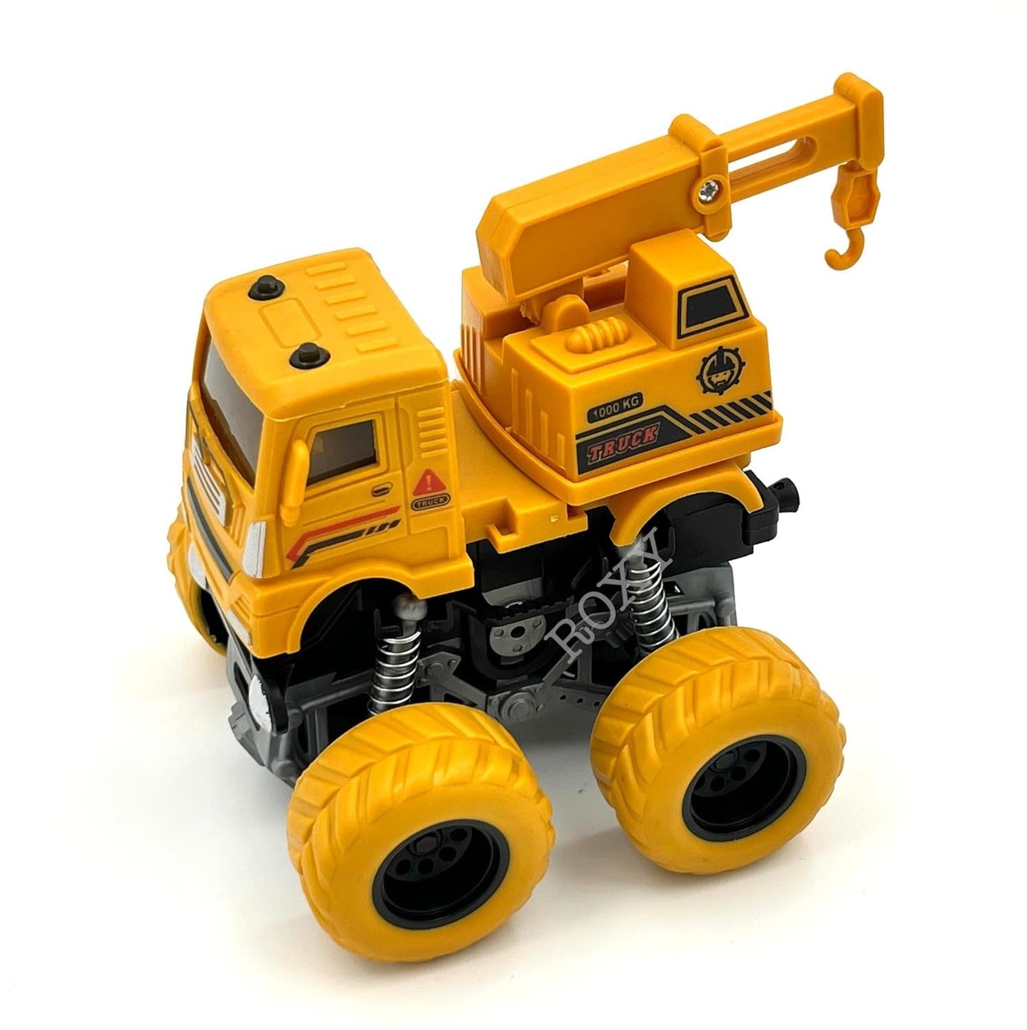 ITOYS Orange Friction Powered Truck – Durable Push & Go Toy Vehicle