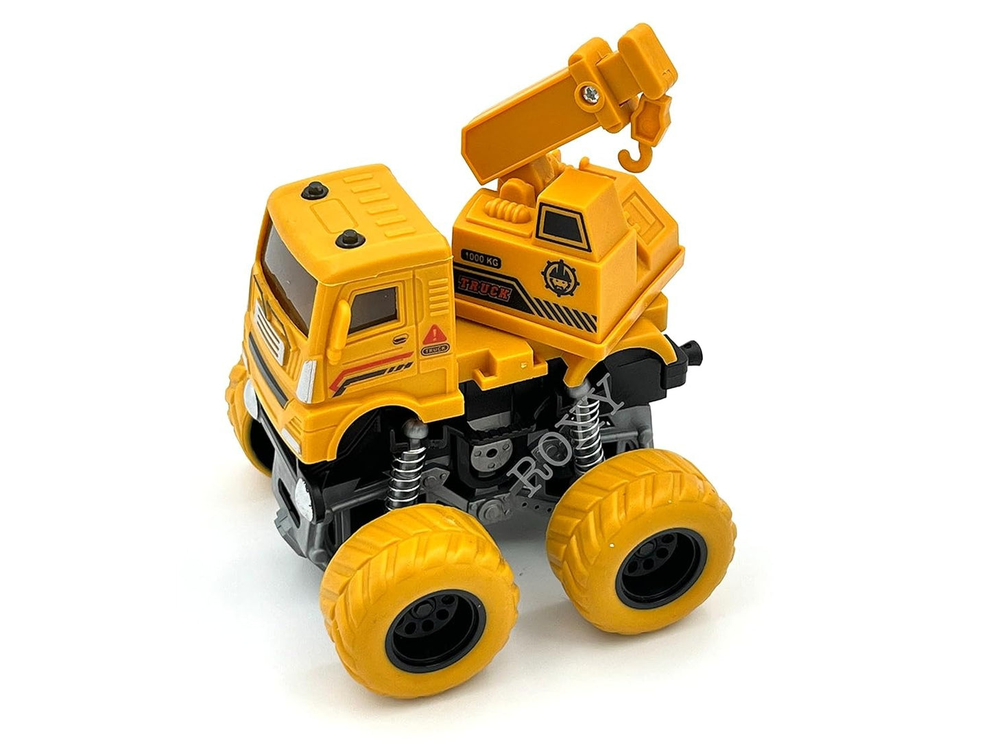 ITOYS Orange Friction Powered Truck – Durable Push & Go Toy Vehicle